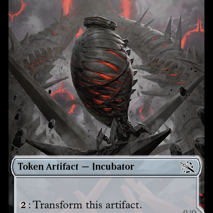 Incubator // Phyrexian (17) Double-Sided Token [March of the Machine Tokens]