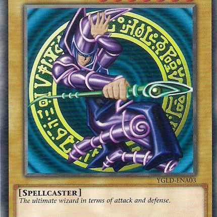 Dark Magician [YGLD-ENA03] Common