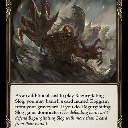 Regurgitating Slog (Yellow) [WTR198-C] (Welcome to Rathe)  Alpha Print Normal