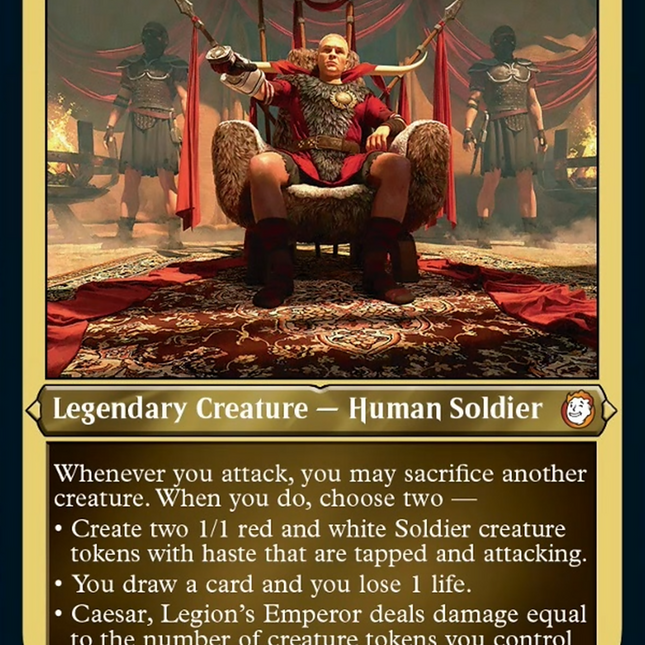 Caesar, Legion's Emperor (Display Commander) [Fallout]