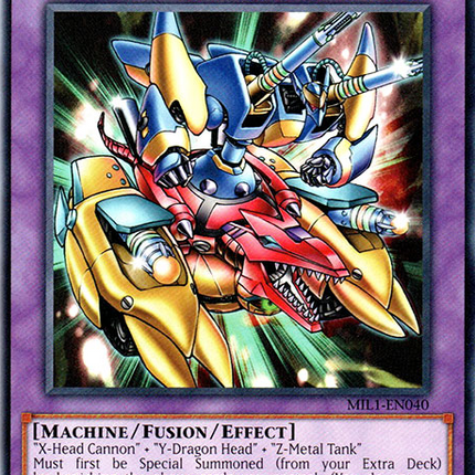 XYZ-Dragon Cannon [MIL1-EN040] Rare