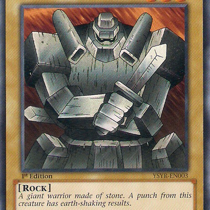 Giant Soldier of Stone [YSYR-EN003] Common
