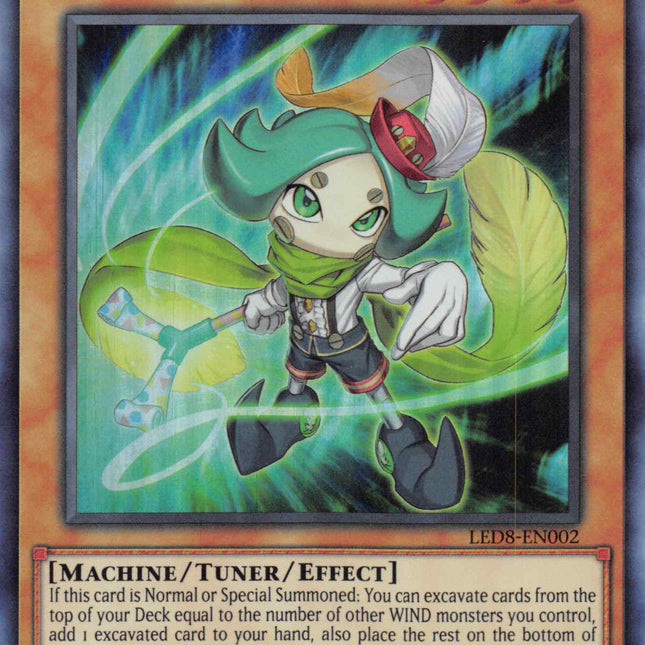 Speedroid Fuki-Modoshi Piper [LED8-EN002] Super Rare