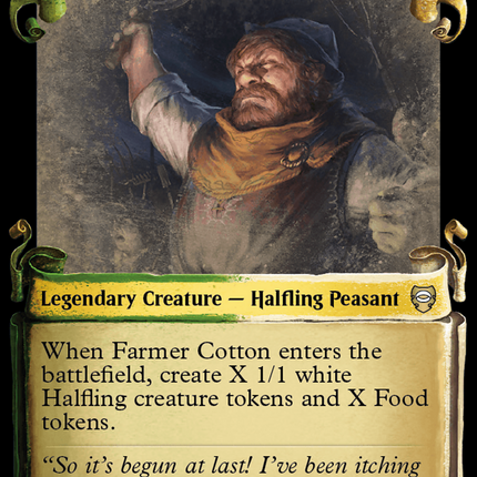 Farmer Cotton [The Lord of the Rings: Tales of Middle-Earth Commander Showcase Scrolls]