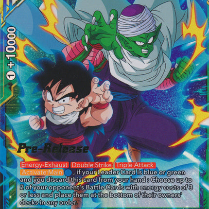 Son Gohan & Piccolo, Skills Sharpened (BT10-147) [Rise of the Unison Warrior Prerelease Promos]