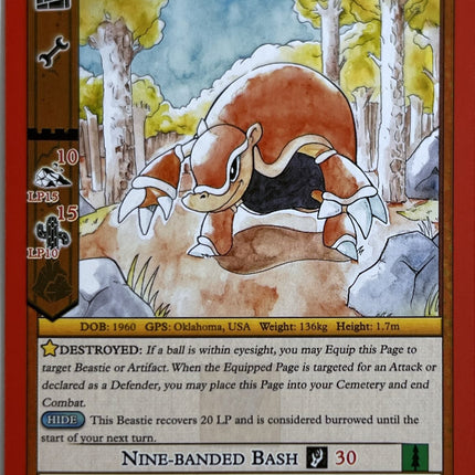 Armadillo Man [Seance: First Edition Release Event Deck]