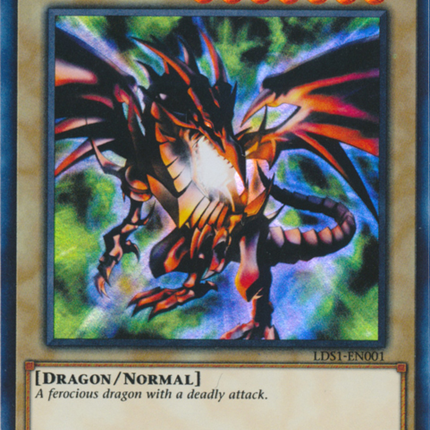 Red-Eyes Black Dragon (Blue) [LDS1-EN001] Ultra Rare