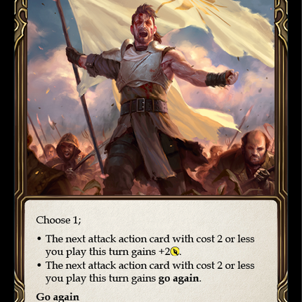 Captain's Call (Red) [MON260] (Monarch)  1st Edition Normal