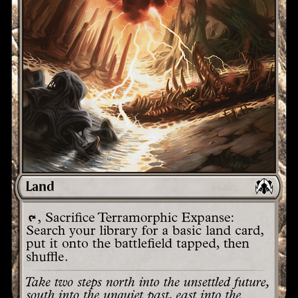 mtg cards like terramorphic expanse What are the other grey fetch lands like terrimorphic expanse?