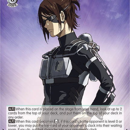 Hange: Growing Suspicions (Foil) [Attack On Titan: Final Season]