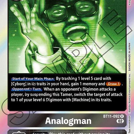 Analogman [BT11-092] [Dimensional Phase]