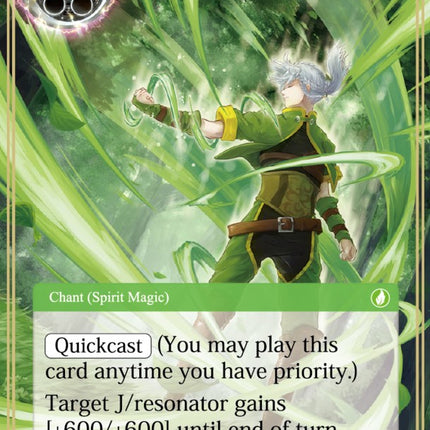 Winds of Vitality (SDR4-011) [Starter Deck: Reiya Cluster]