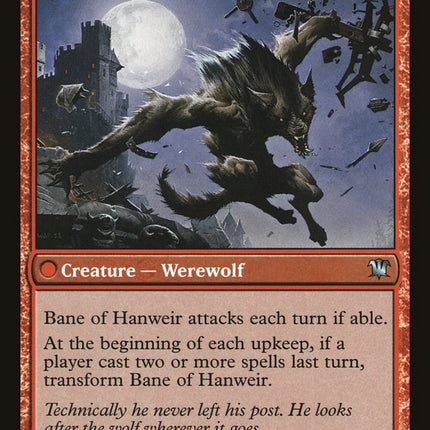 Hanweir Watchkeep // Bane of Hanweir [Innistrad]