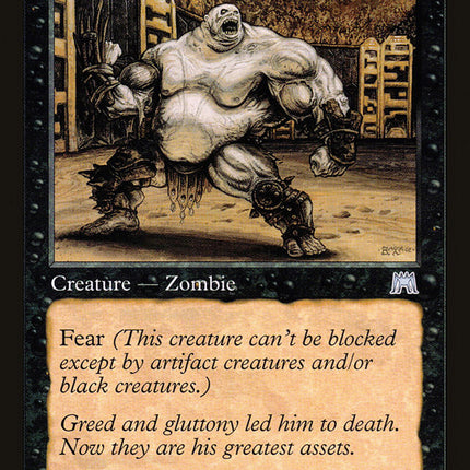 Gluttonous Zombie [Onslaught]