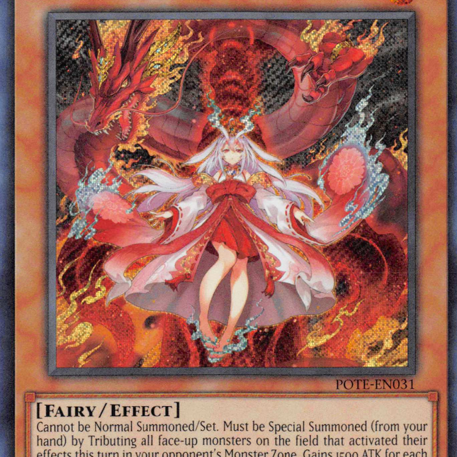 Yu-Gi-Oh! Card: Kurikara Divincarnate - Ultimate Rare - POTE-JP031  (Japanese, Near Mint)