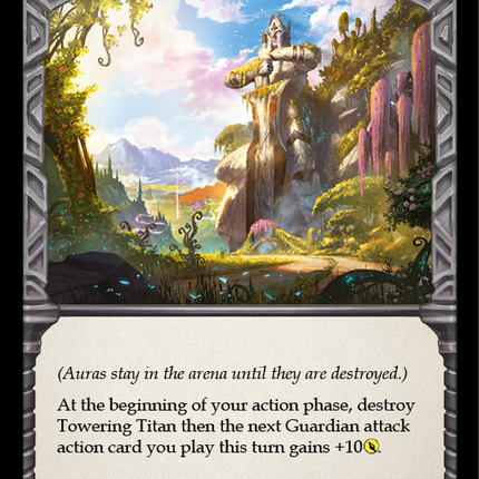 Towering Titan (Red) [U-CRU029] (Crucible of War Unlimited)  Unlimited Normal