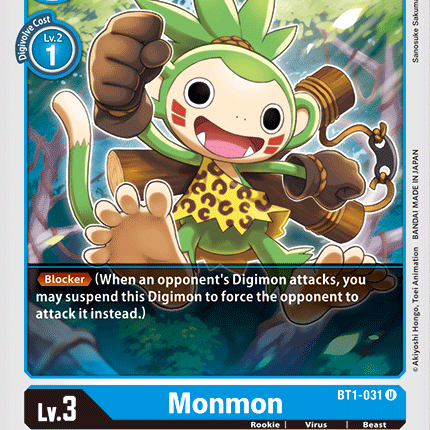 Monmon [BT1-031] [Release Special Booster Ver.1.0]