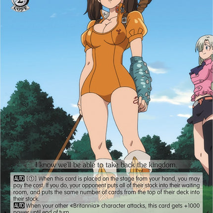 Diane: Wielder of Gideon (SDS/SX03-033 R) [The Seven Deadly Sins]