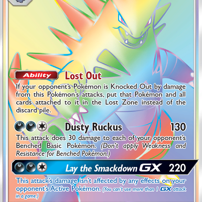 Tyranitar GX (223/214) [Sun & Moon: Lost Thunder]