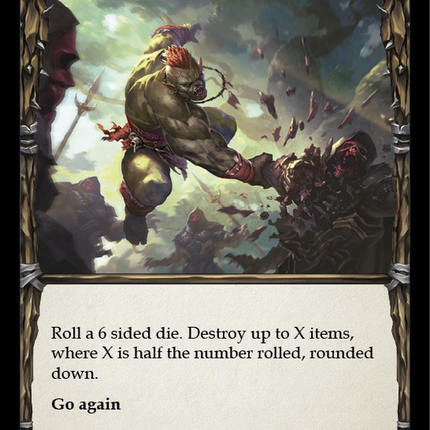Argh... Smash! [CRU009] (Crucible of War)  1st Edition Rainbow Foil