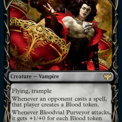 Bloodvial Purveyor (Showcase Fang Frame) [Innistrad: Crimson Vow]