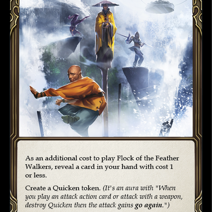 Flock of the Feather Walkers (Red) [U-WTR182] (Welcome to Rathe Unlimited)  Unlimited Rainbow Foil