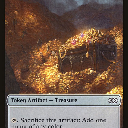 Angel // Treasure Double-Sided Token [Double Masters Tokens]