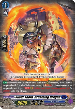Silver Thorn, Breathing Dragon (D-BT08/020EN) [Minerva Rising]