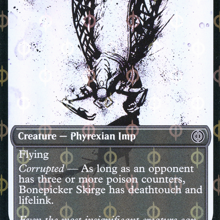 Bonepicker Skirge (Showcase Ichor Step-and-Compleat Foil) [Phyrexia: All Will Be One]