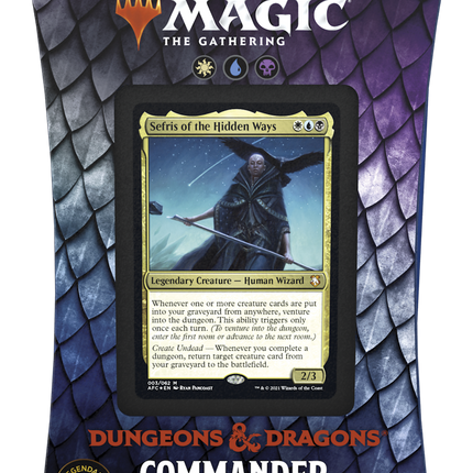 Dungeons & Dragons: Adventures in the Forgotten Realms - Commander Deck (Dungeons of Death)