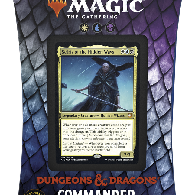 Dungeons & Dragons: Adventures in the Forgotten Realms - Commander Deck (Dungeons of Death)