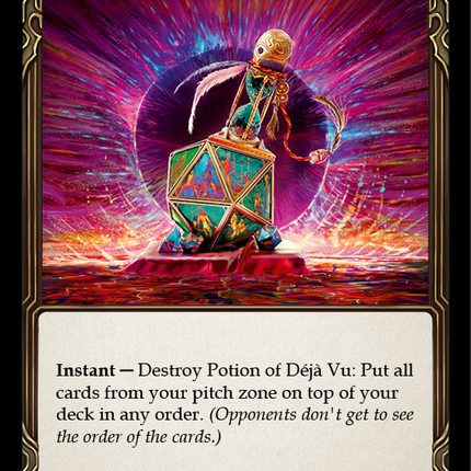 Potion of Deja Vu [EVR185] (Everfest)  1st Edition Normal