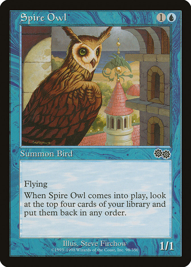 yugioh owl cards Spire Owl [Urza's Saga] – TokenMTG