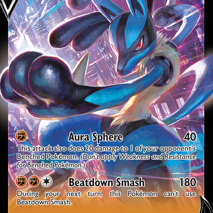 Lucario V (027/073) [Sword & Shield: Champion's Path]