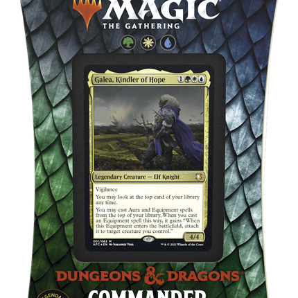 Dungeons & Dragons: Adventures in the Forgotten Realms - Commander Deck (Aura of Courage)