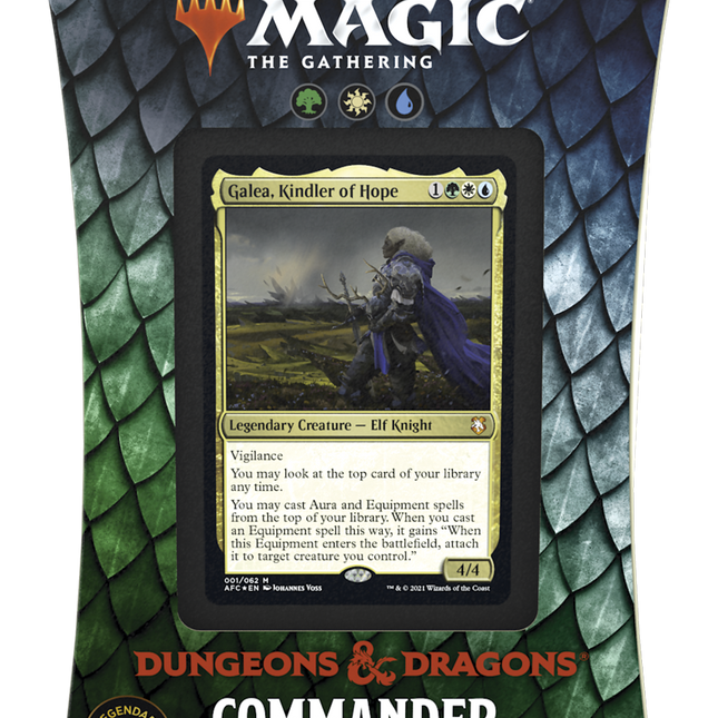 Dungeons & Dragons: Adventures in the Forgotten Realms - Commander Deck (Aura of Courage)
