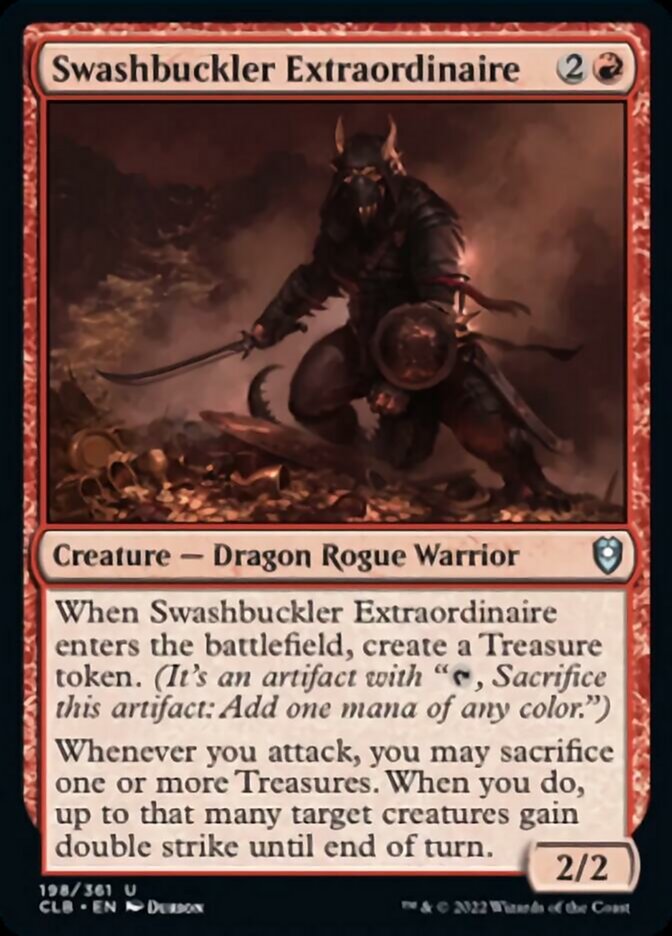 Swashbuckler Extraordinaire [Commander Legends: Battle for Baldur's Ga –  TokenMTG