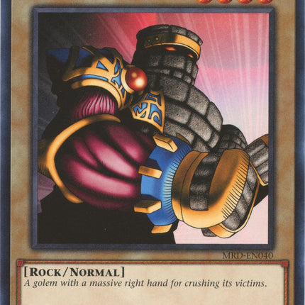 Destroyer Golem (25th Anniversary) [MRD-EN040] Common