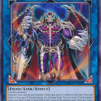 Masterking Archfiend [EXFO-EN090] Rare