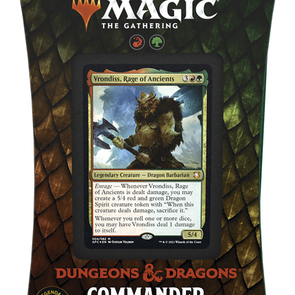 Dungeons & Dragons: Adventures in the Forgotten Realms - Commander Deck (Draconic Rage)