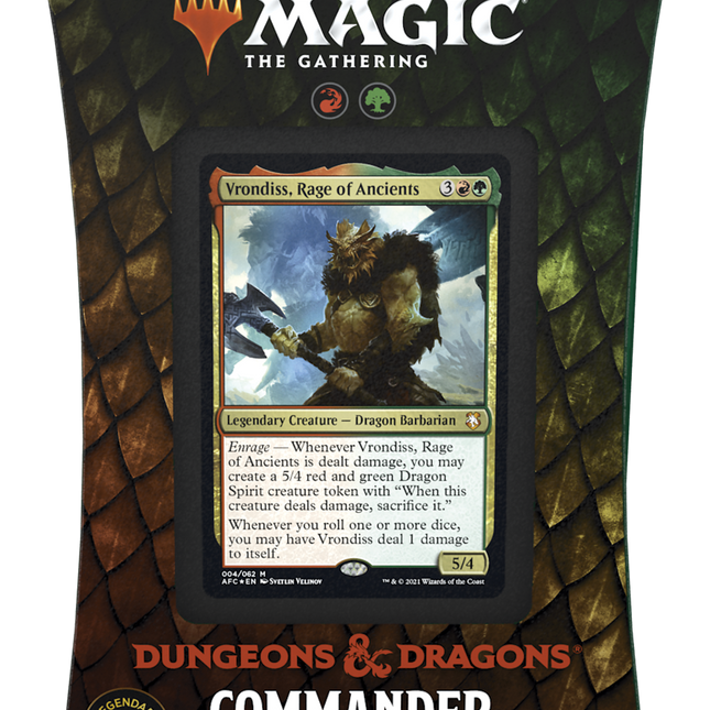 Dungeons & Dragons: Adventures in the Forgotten Realms - Commander Deck (Draconic Rage)