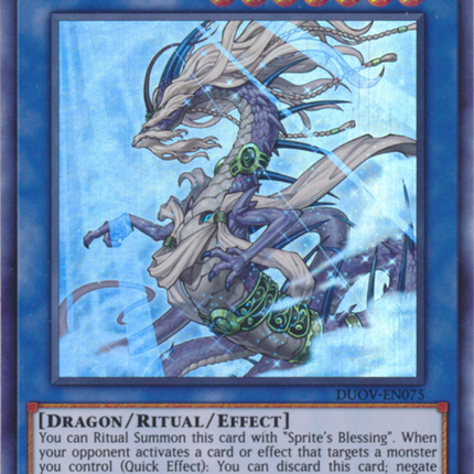 Sauravis, the Ancient and Ascended [DUOV-EN075] Ultra Rare