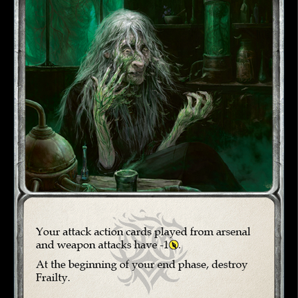 Frailty [UZU029] (Outsiders Uzuri Blitz Deck)