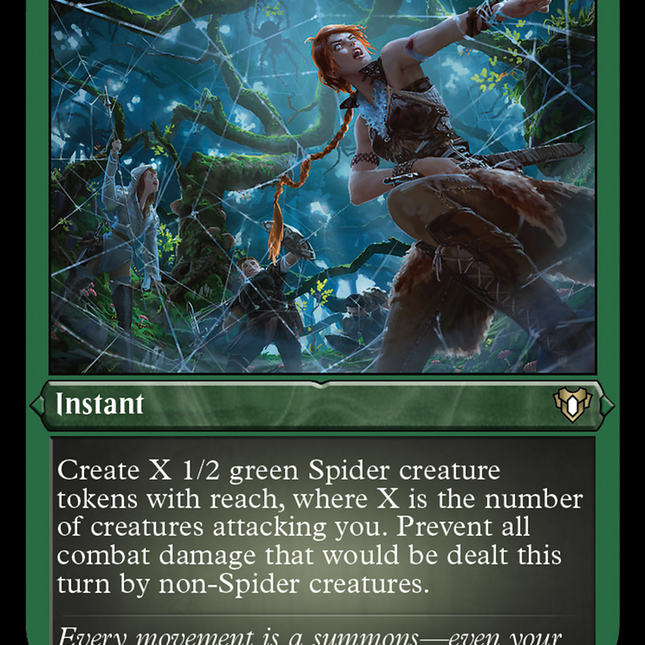 Arachnogenesis (Foil Etched) [Commander Masters]