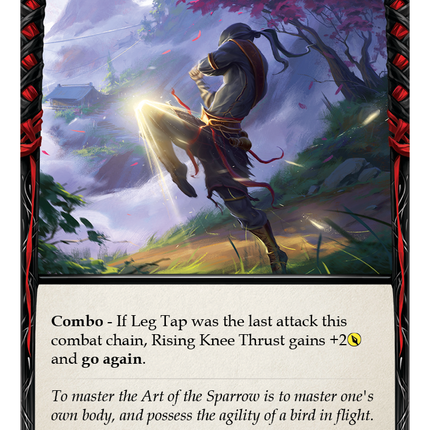 Rising Knee Thrust (Blue) [1HP121] (History Pack 1)