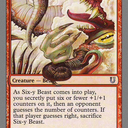 Six-y Beast [Unhinged]