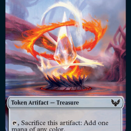 Construct (022) // Treasure Double-Sided Token [Commander 2021 Tokens]