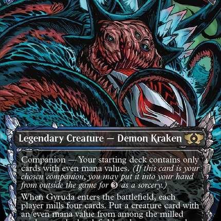 Gyruda, Doom of Depths (Halo Foil) [Multiverse Legends] – TokenMTG