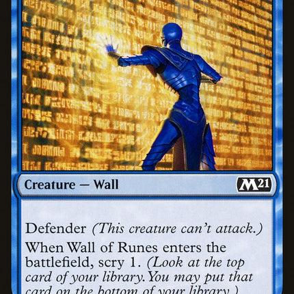 Wall of Runes [Core Set 2021]