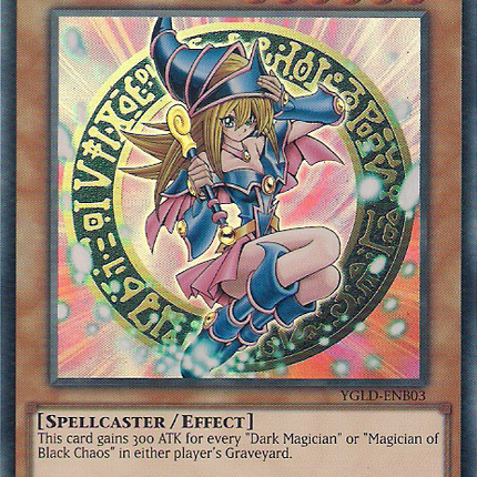 Dark Magician Girl [YGLD-ENB03] Ultra Rare